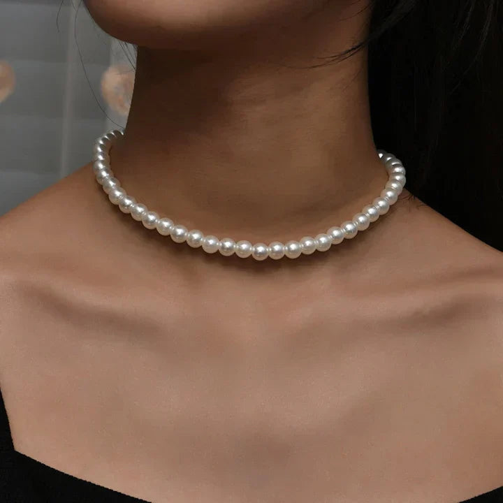 Classic Pearl Necklace - emmy-rae-jewels.com