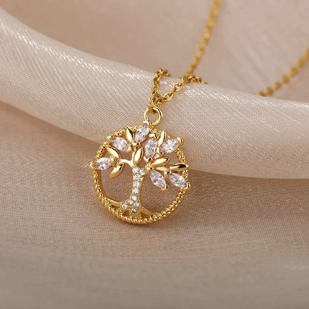 Tree of Life Bright Necklace - emmy-rae-jewels.com