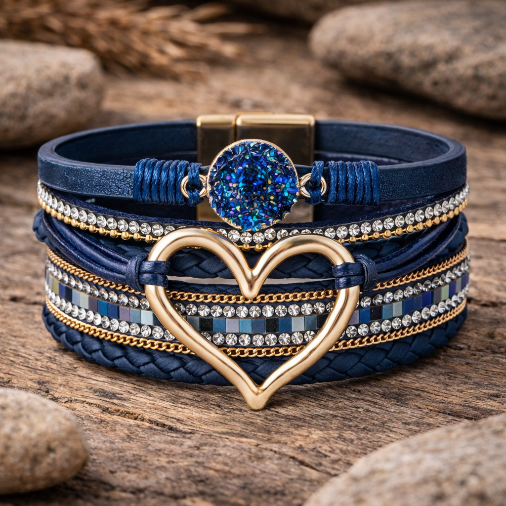 Bohemian Multi-Layer Leather Bracelet