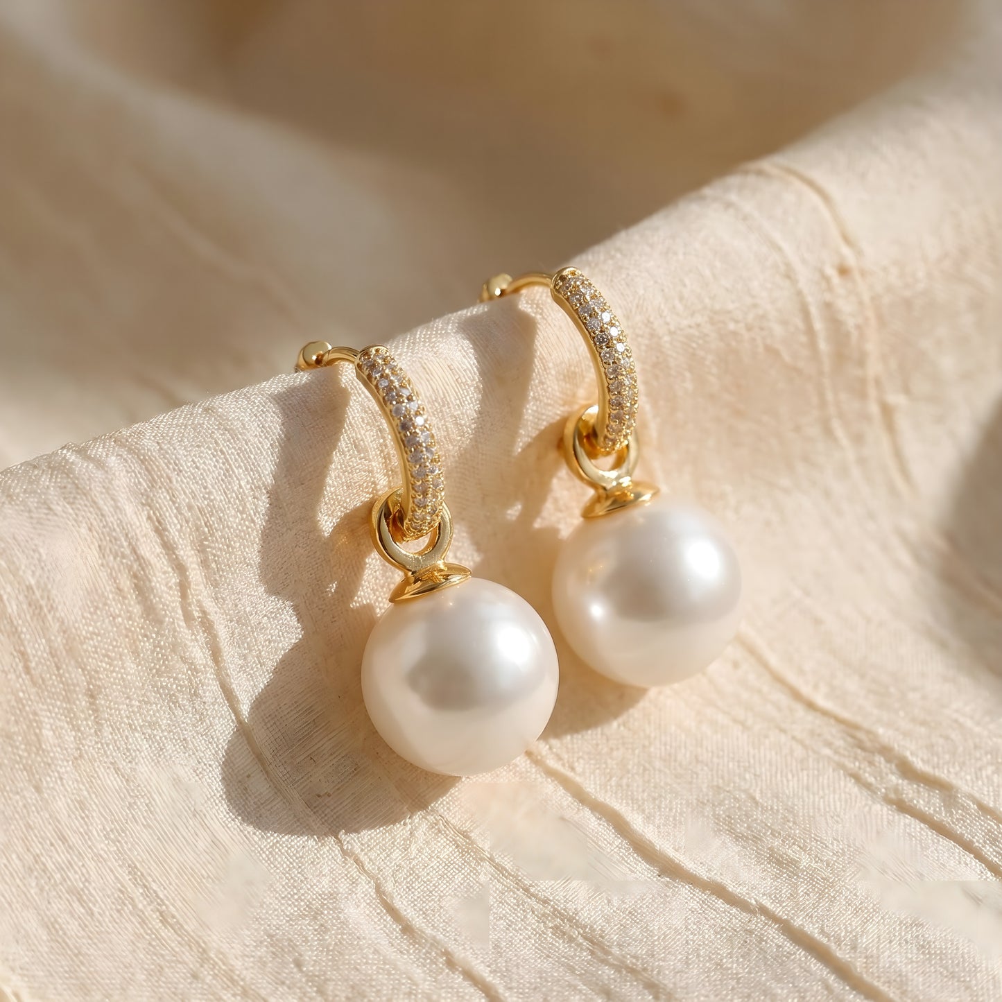 Elegant Pearl Earrings