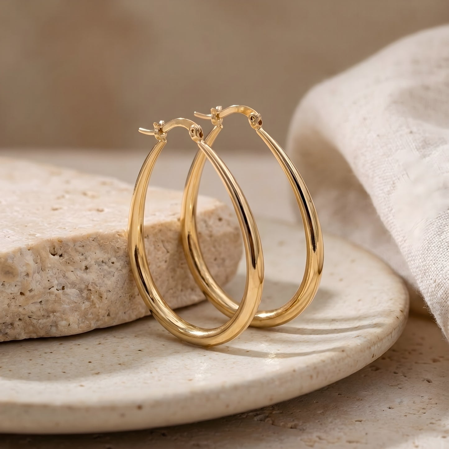 Chic Gold Earrings