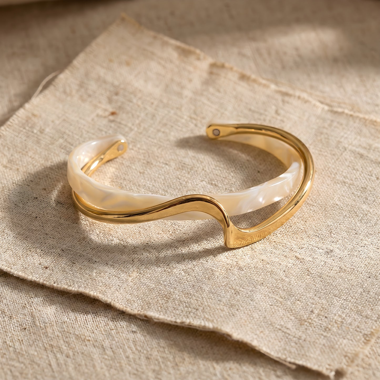 Golden Opal Glow Bracelet