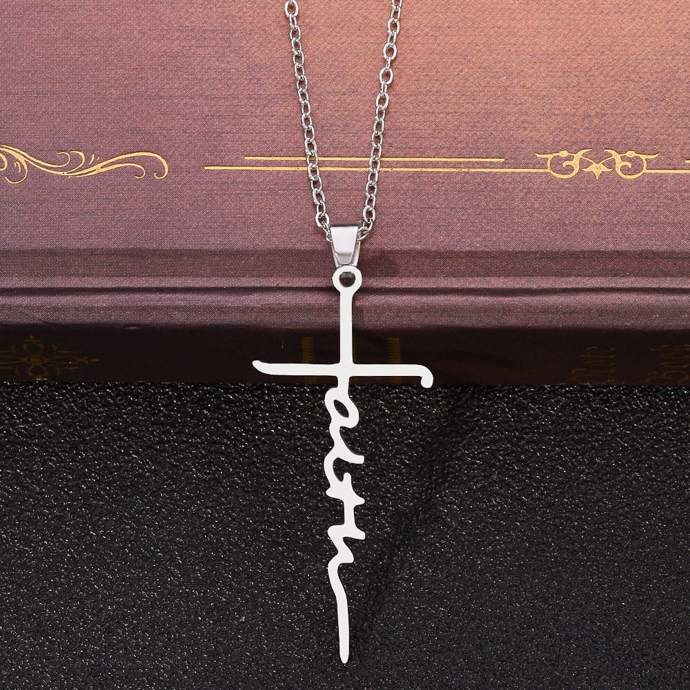 Faith Cross Necklace
