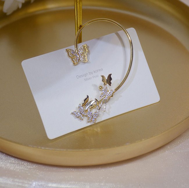 Butterfly Haven Zirconia Earrings - emmy-rae-jewels.com