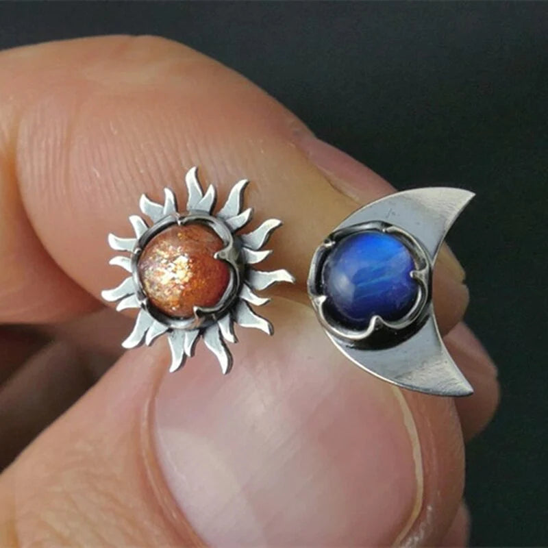 Sun Moon Earrings - emmy-rae-jewels.com