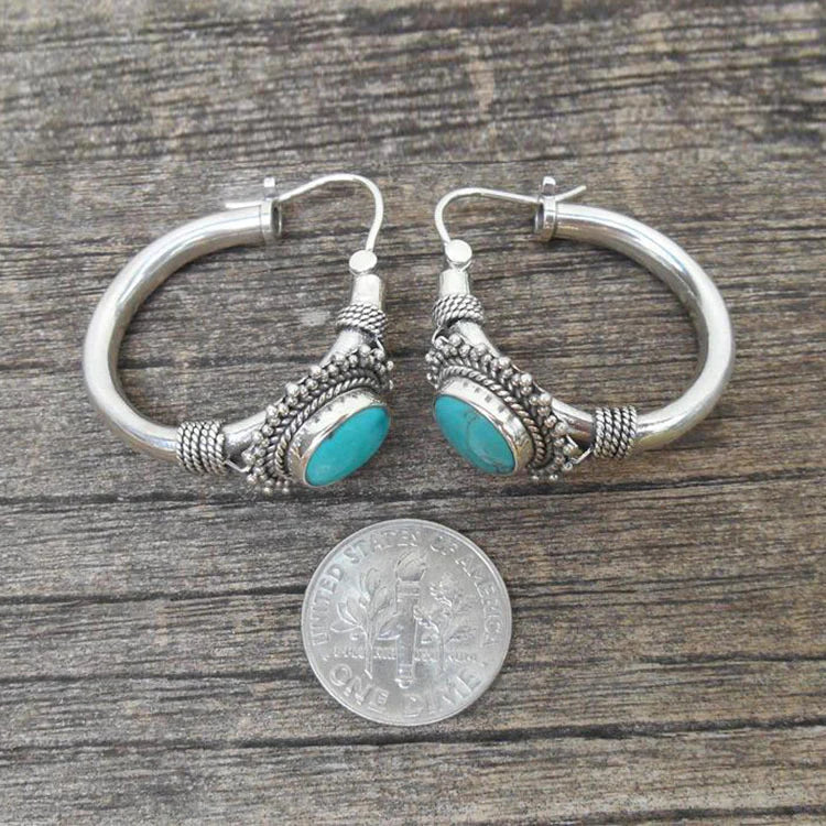 Vintage Turquoise Earrings - emmy-rae-jewels.com