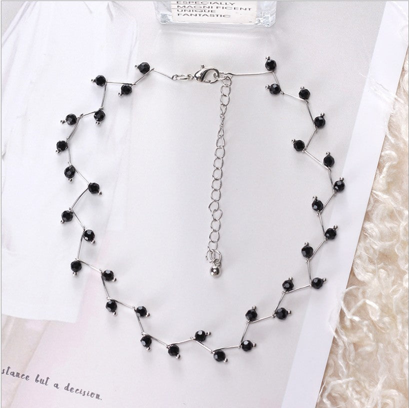 Dark Talise Vine Gemstone Necklace - emmy-rae-jewels.com