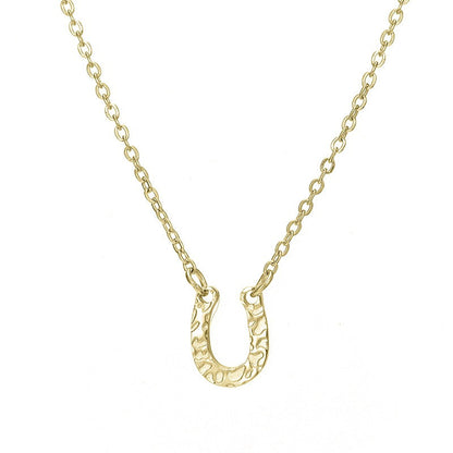 Lamia Horse Shoe Pendant Necklace
