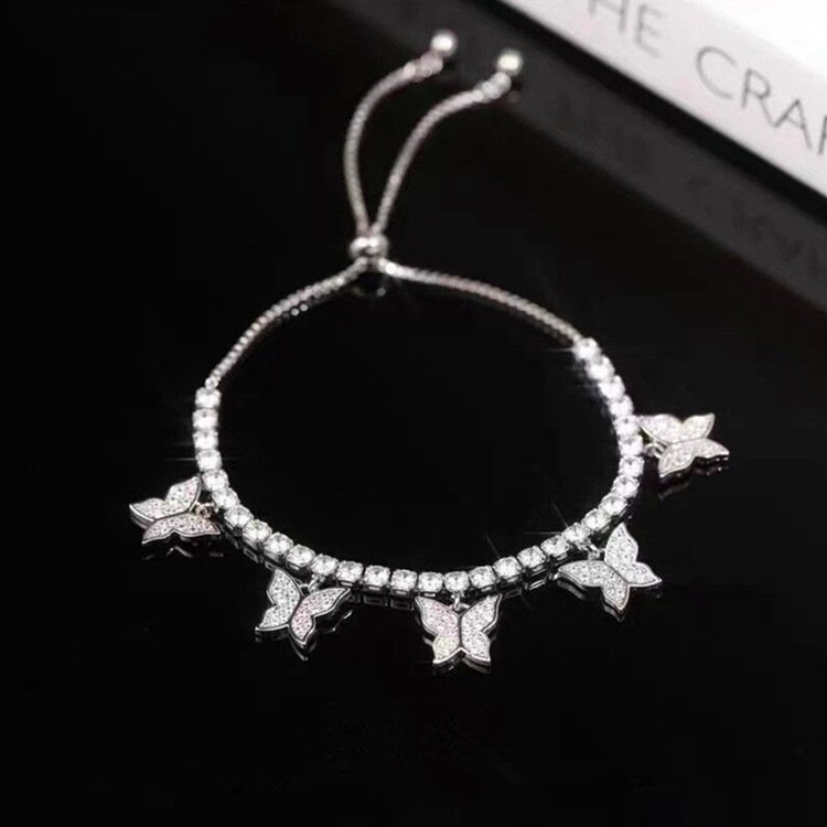 Camelia Butterfly Tennis Bracelet - emmy-rae-jewels.com