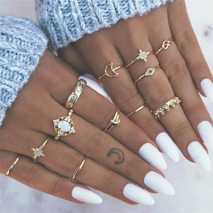Unique Premium Pack of 8 to 12 Rings - emmy-rae-jewels.com