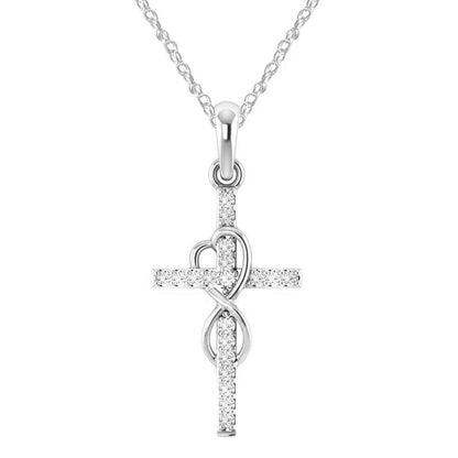 Blessed Infinity Crucifix - emmy-rae-jewels.com