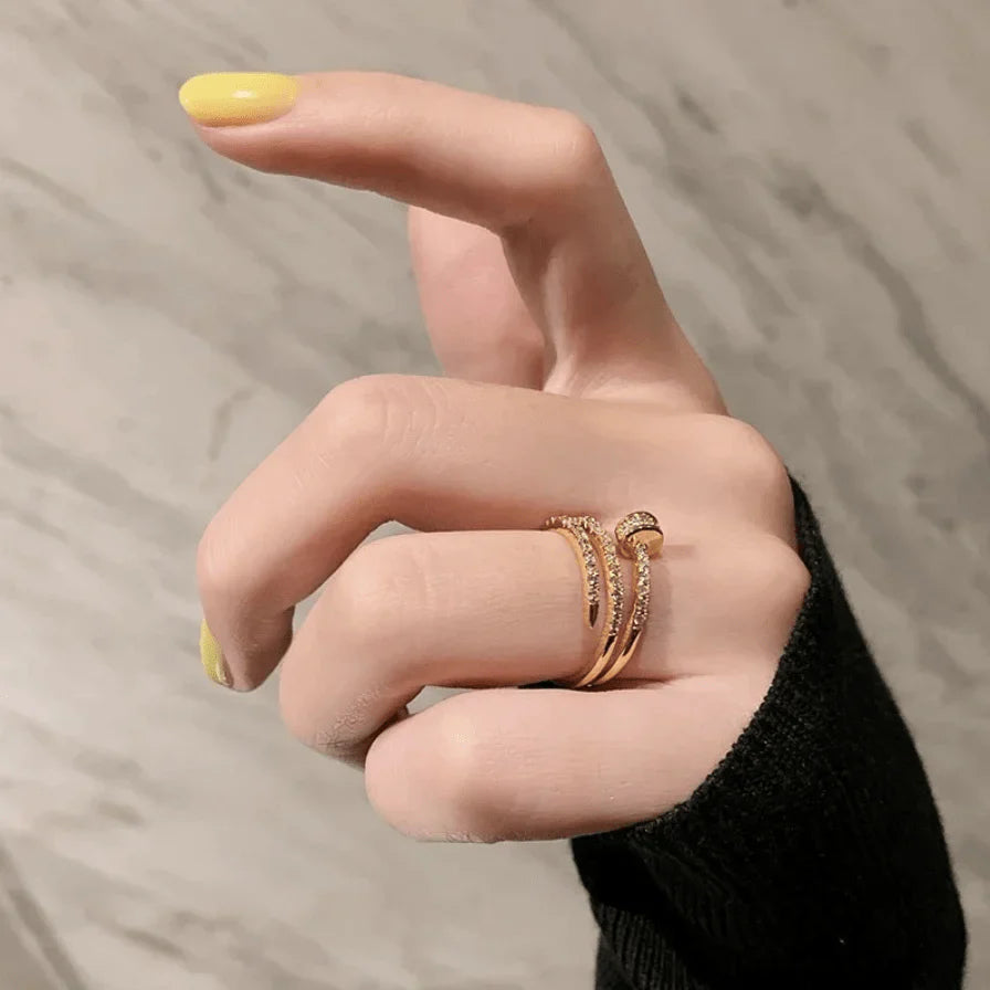 Athena's Pin Adjustable Ring - emmy-rae-jewels.com