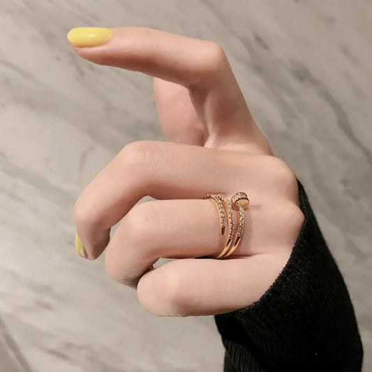 Athena's Pin Adjustable Ring - emmy-rae-jewels.com