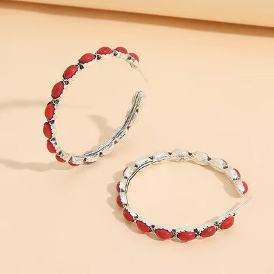 925 Vintage Turquoise Earrings - emmy-rae-jewels.com