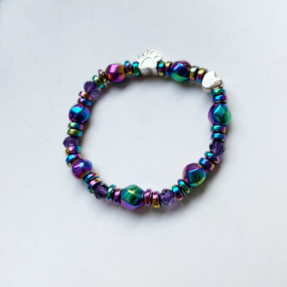 Paw Charm Magnetic Bracelet - emmy-rae-jewels.com