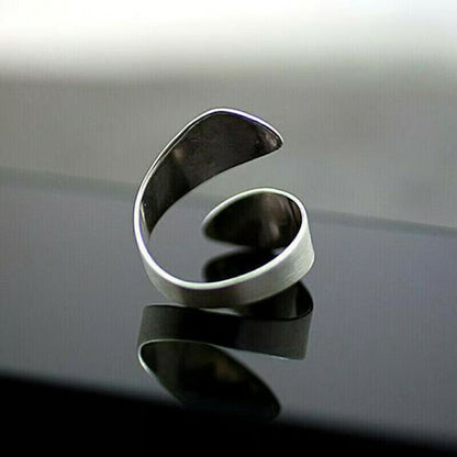 Silver Dandelion Rings
