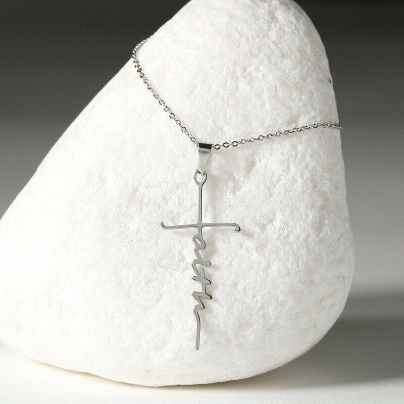 Faith Cross Necklace