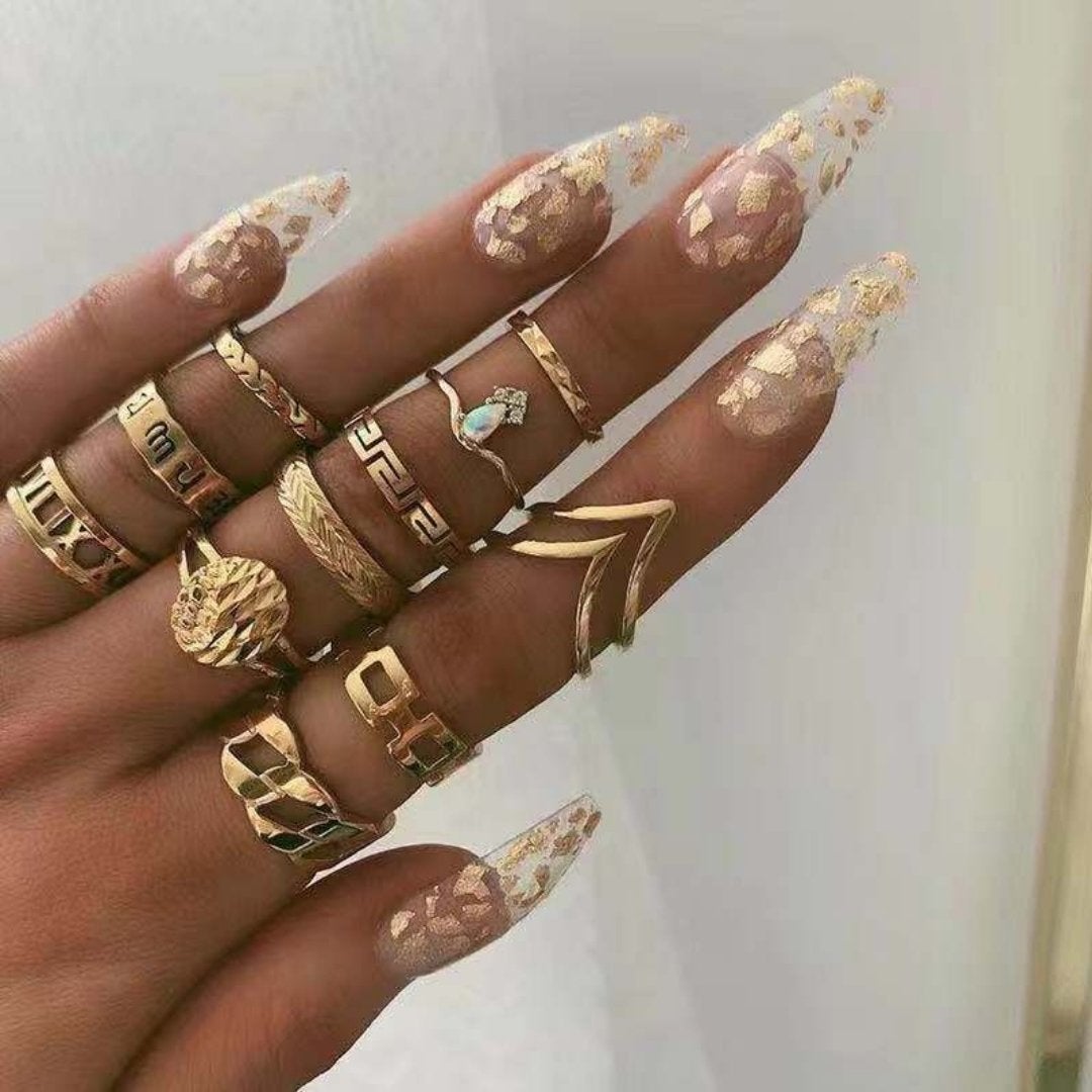 Unique Premium Pack of 8 to 12 Rings - emmy-rae-jewels.com