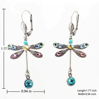 Elegant Carved Dragonfly Earrings - emmy-rae-jewels.com