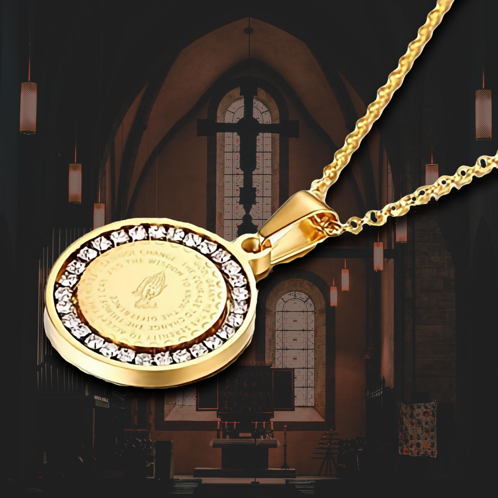 Blessed Prayer Pendant - emmy-rae-jewels.com