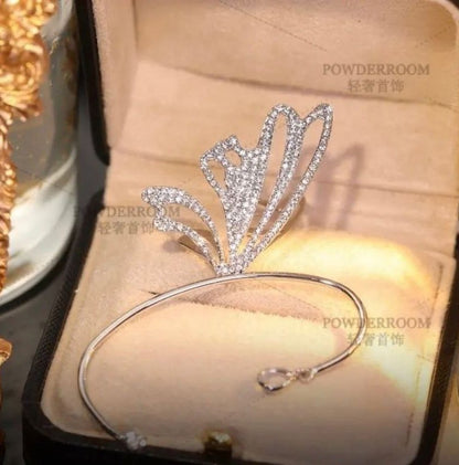 Butterfly's Ascent Silver Earrings - emmy-rae-jewels.com