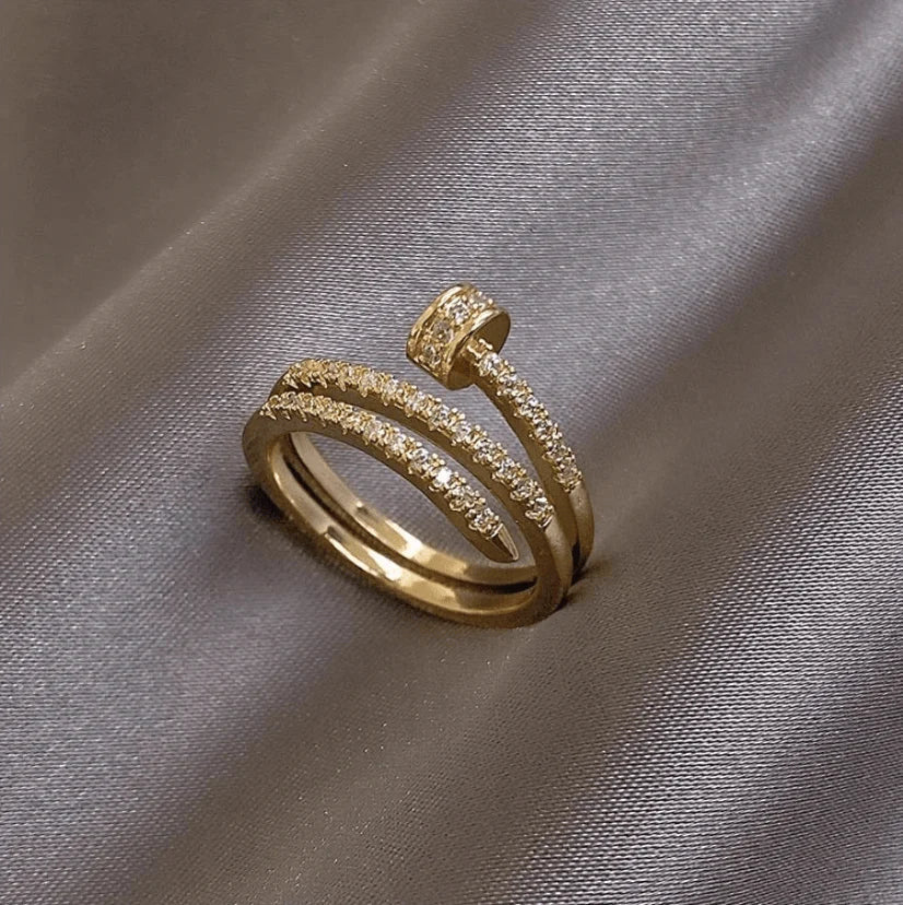 Athena's Pin Adjustable Ring - emmy-rae-jewels.com