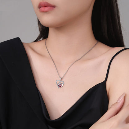 Cute Paw Print Necklace - emmy-rae-jewels.com