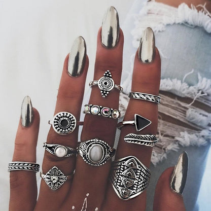 Unique Premium Pack of 8 to 12 Rings - emmy-rae-jewels.com