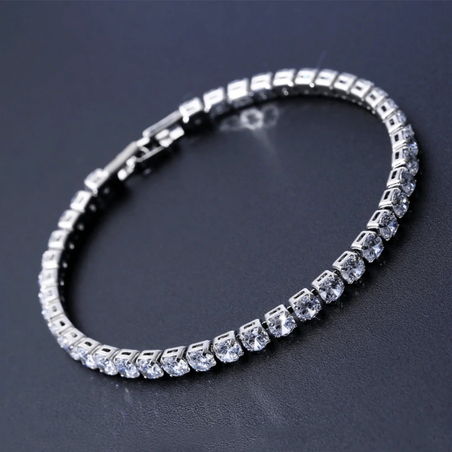 Amaia Tennis Bracelet - emmy-rae-jewels.com