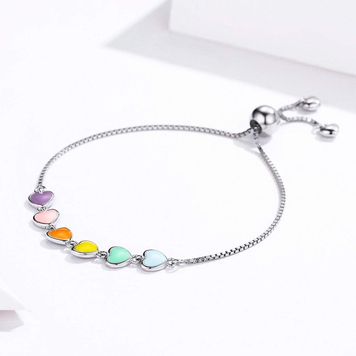 Sterling Silver Paw Print Bracelet – Adjustable Fit - emmy-rae-jewels.com