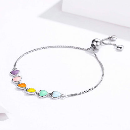 Sterling Silver Paw Print Bracelet – Adjustable Fit - emmy-rae-jewels.com