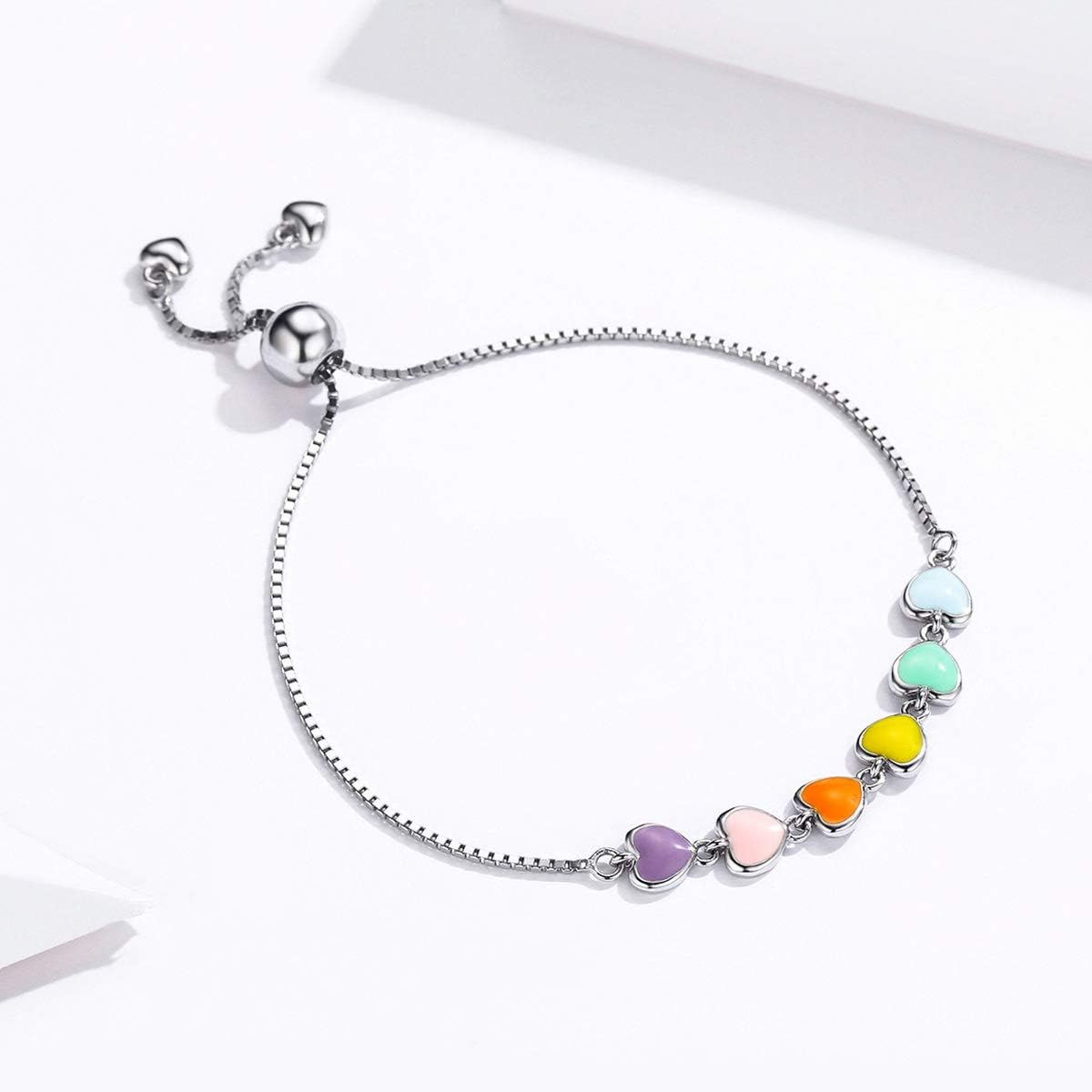 Sterling Silver Paw Print Bracelet – Adjustable Fit - emmy-rae-jewels.com