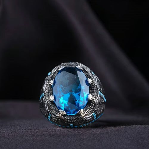 Flower Sapphire Ring - emmy-rae-jewels.com