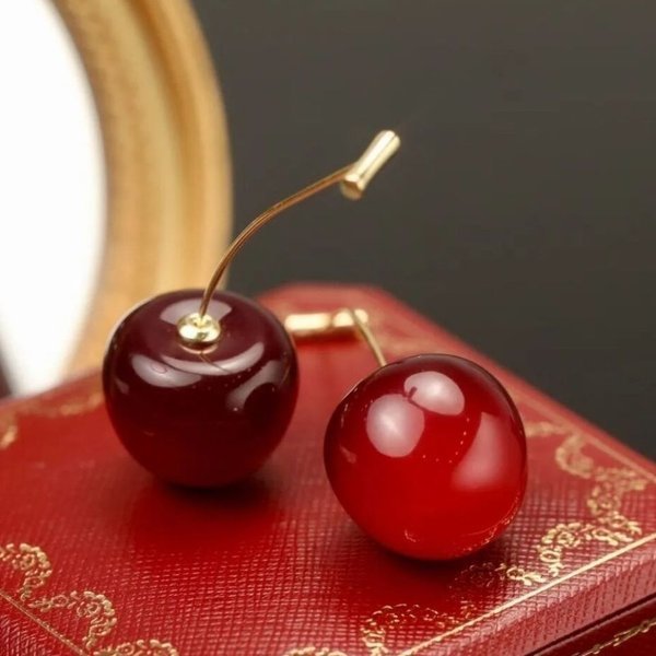 Balletic Cherry Earrings - emmy-rae-jewels.com