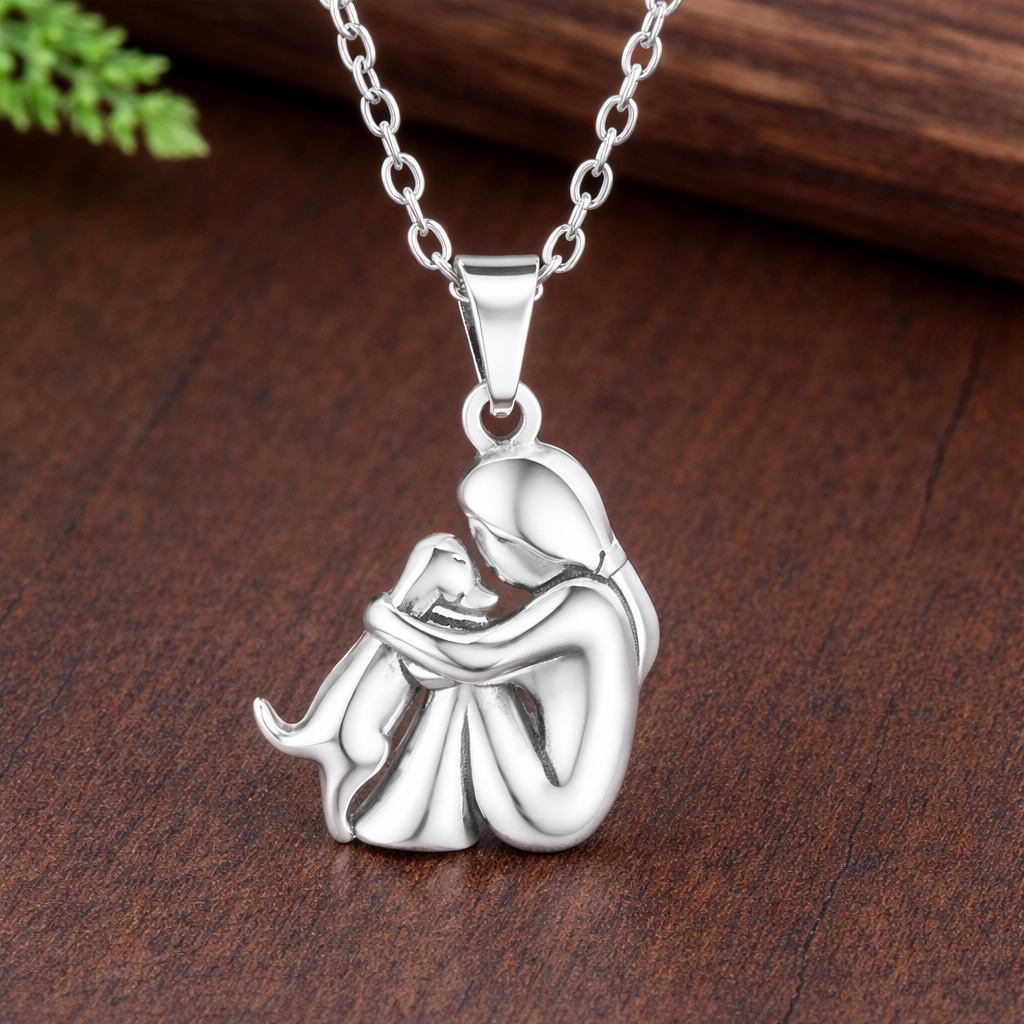 Dog Embrace Necklace