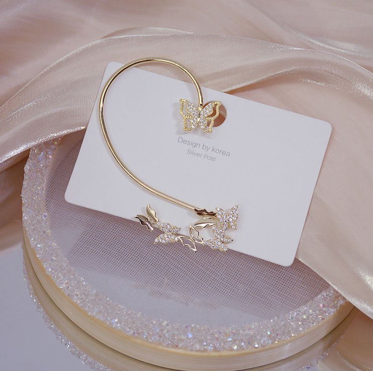 Butterfly Haven Zirconia Earrings - emmy-rae-jewels.com