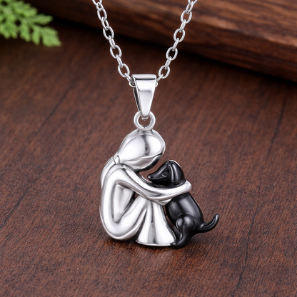 Dog Embrace Necklace