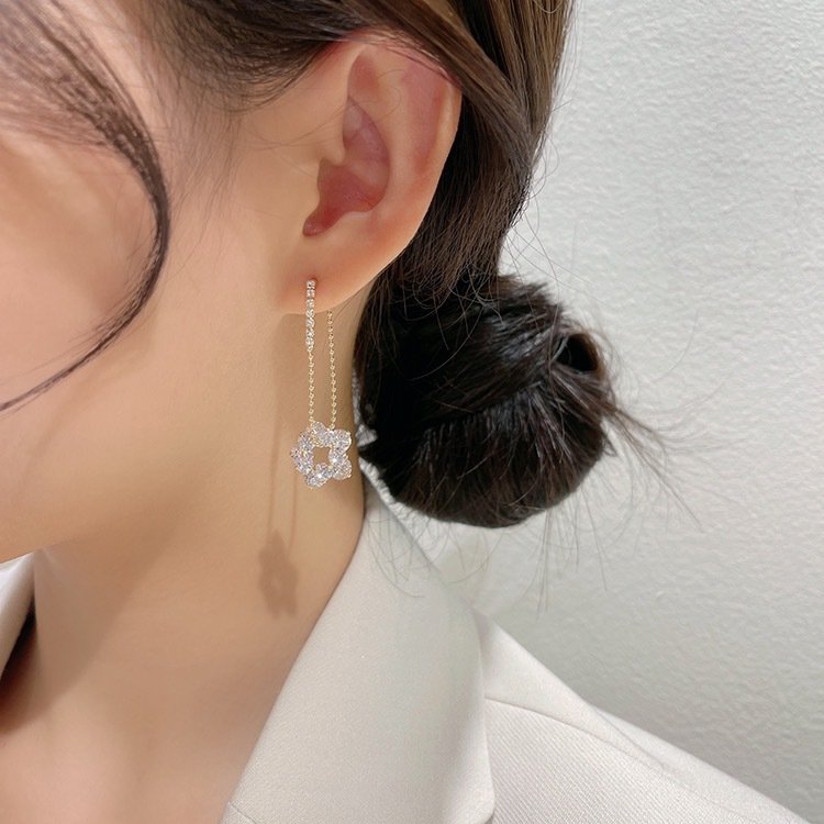 Dangling Blossom Earrings - emmy-rae-jewels.com