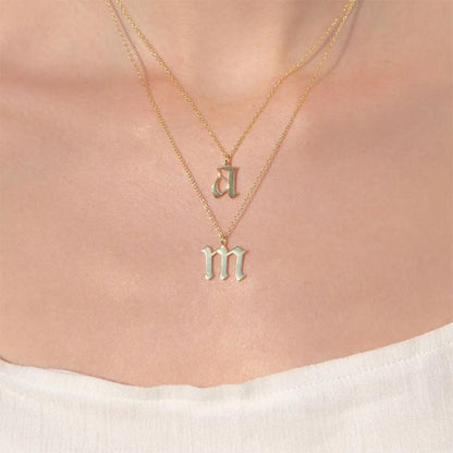 Bella Initial Necklace - emmy-rae-jewels.com