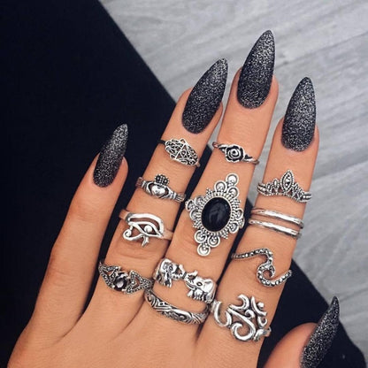 Unique Premium Pack of 8 to 12 Rings - emmy-rae-jewels.com