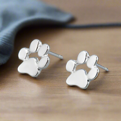 Hypoallergenic Paw Earrings – Made of Stainless Steel - emmy-rae-jewels.com
