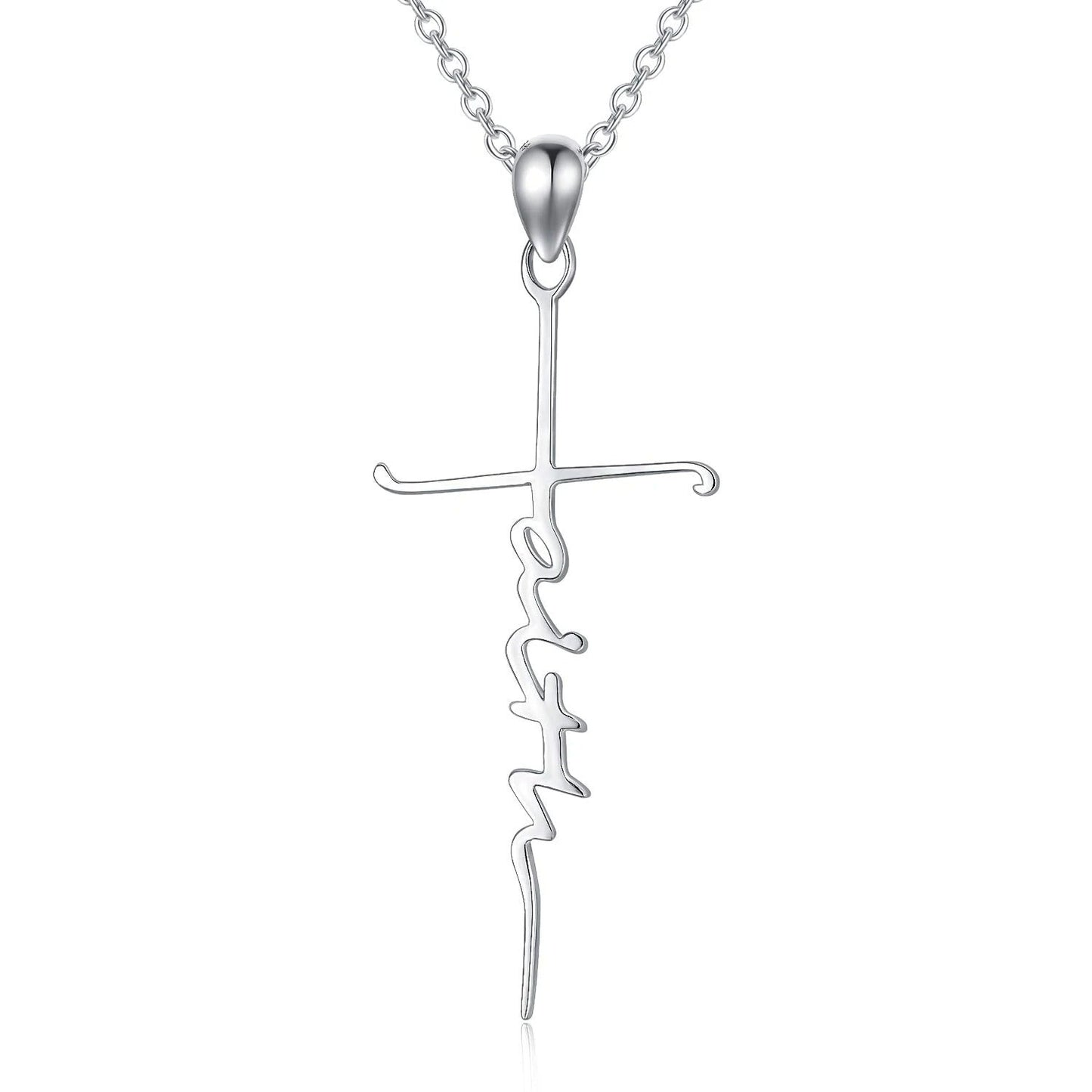 Faith Cross Necklace