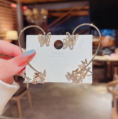 Butterfly Haven Zirconia Earrings - emmy-rae-jewels.com