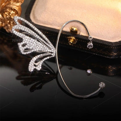 Butterfly's Ascent Silver Earrings - emmy-rae-jewels.com