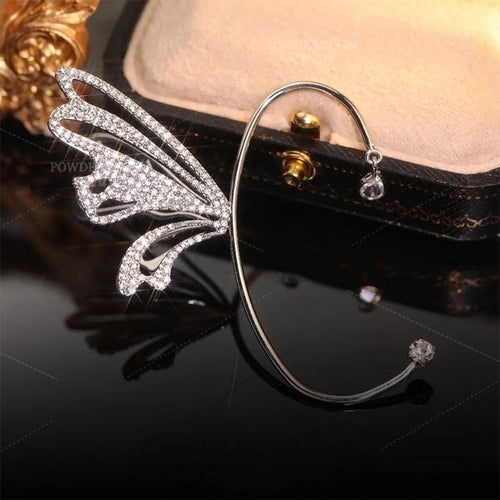 Butterfly's Ascent Silver Earrings - emmy-rae-jewels.com