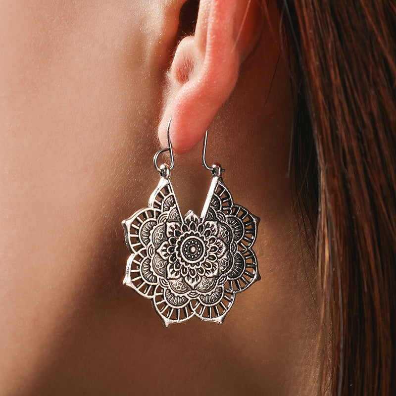 Lotus Mandala Earrings - emmy-rae-jewels.com