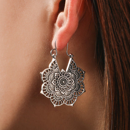 Lotus Mandala Earrings - emmy-rae-jewels.com