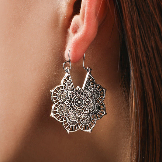 Lotus Mandala Earrings - emmy-rae-jewels.com