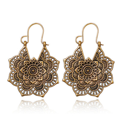 Lotus Mandala Earrings - emmy-rae-jewels.com
