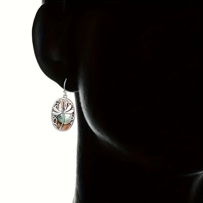 Abalone Shell Dragonfly Earrings – Symbol of Renewal & Grace - emmy-rae-jewels.com